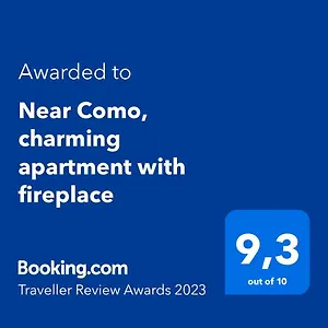 Appartement Near Como, Charming With Fireplace, Grandate